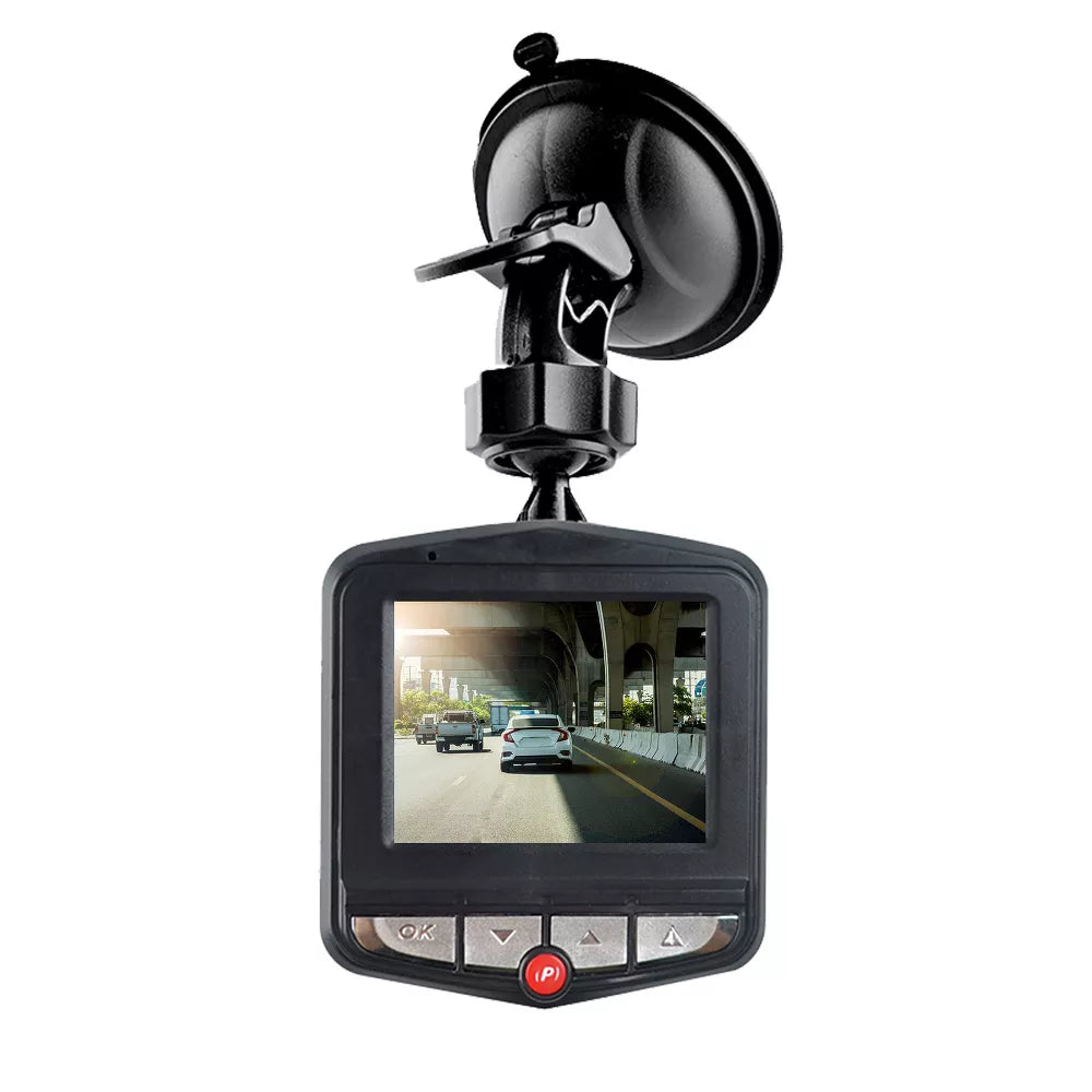 720P HD Dash Cam with 120° Wide Angle Lens